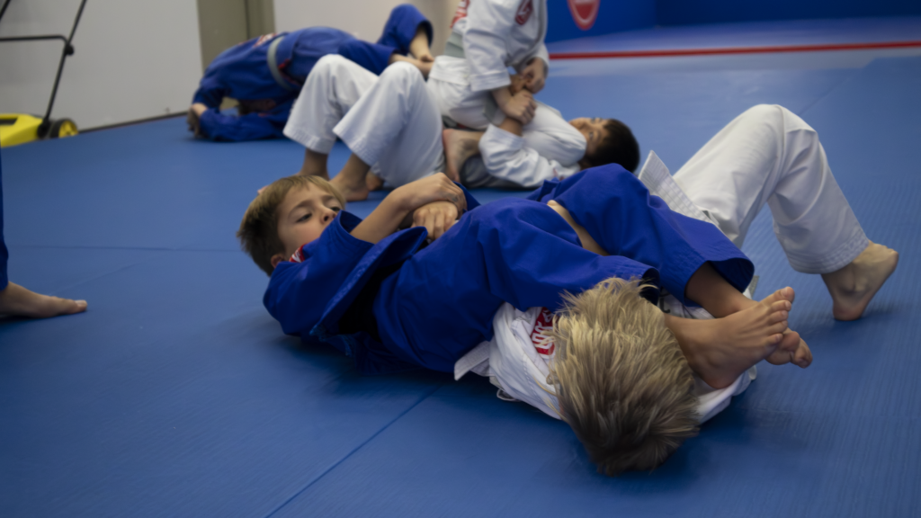 Teaching Kids in BJJ Classes GB Overland Park